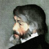 painting of carlyle with gray hair