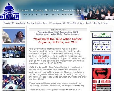 Participation: United States Student Association