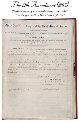 The 13th Amendment (1865)