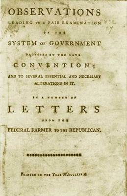 Anti-Federalist Writings