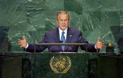 President Bush Addressing the UN General Assembly (2005)