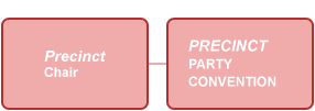 County party organization chart