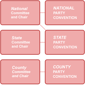 Precinct party organization chart