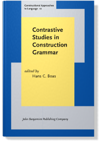 book cover of Contrastive Studies in Construction Grammar