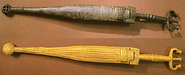 Gold and bronze dagger