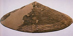 Birch-bark hat, reconstructed