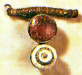 Bronze, Coral & Amber Fibulae