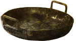 Small Bronze Basins with Handles
