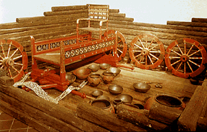 Reconstruction of chamber with wagon