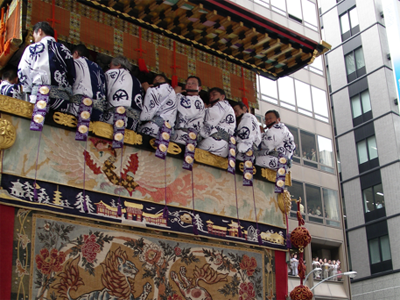 linked to Gion Festival