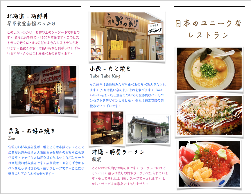 link to restaurants