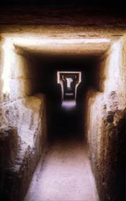 Mineral deposits inside the water conduit