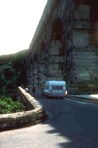 View from road level