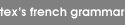 tex's french grammar