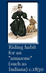 Link to a big image of riding habit for an amazone