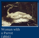 Link To A Big Image Of The Painting Woman With A Parrot