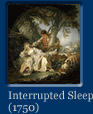 Link To Big Image Of The Painting Interrupted Sleep