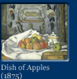Link to a big image of the painting Dish Of Apples