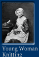 Link To Big Image Of The Painting Young Woman Knitting