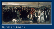 Link To A Big Image Of The Painting Burial At Ornans