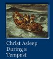 Link To Big Image Of The Painting Christ Asleep During A Tempest