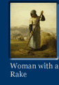 Link To A Big Image Of The Painting Woman With A Rake