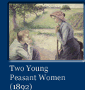 Link to a big image of the painting Two Young Peasant Women