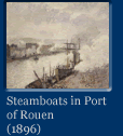 Link to a big image of the painting Steamboats In Port Of Rouen