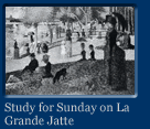 Link to a big image of the painting Study For Sunday on La Grande Jatte