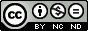 CC BY-NC-ND 3.0 icon