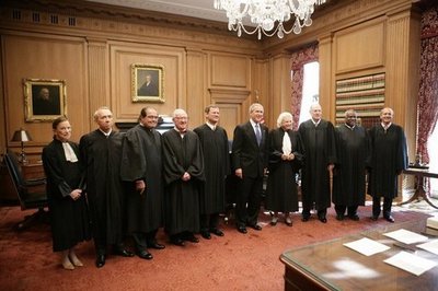 October 2005 Supreme Court with Chief Justice Roberts