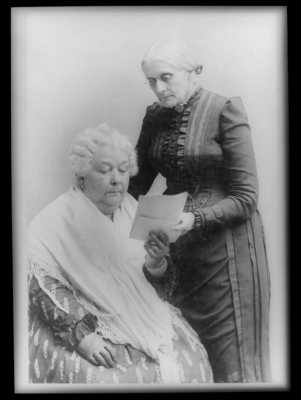 Susan B. Anthony and Elizabeth Cady Stanton