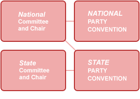 County party organization chart County party organization chart