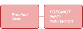 County party organization chart County party organization chart