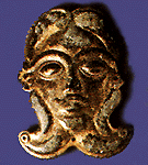 Bronze attachments of flagon