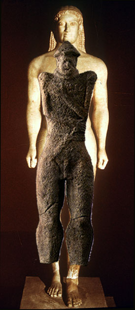 Anavyssos Kouros & Hirschlanden Warrior