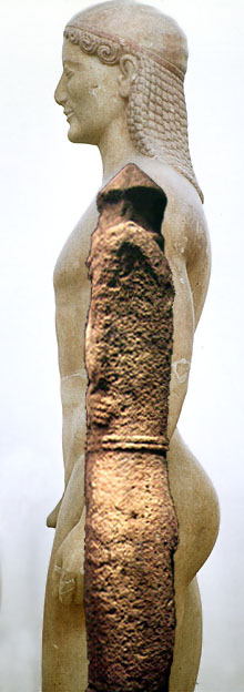 Anavyssos Kouros &  Hirschlanden Warriorr