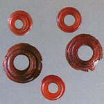 Amber beads