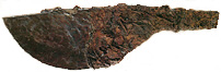 Razor blade with cloth wrapping