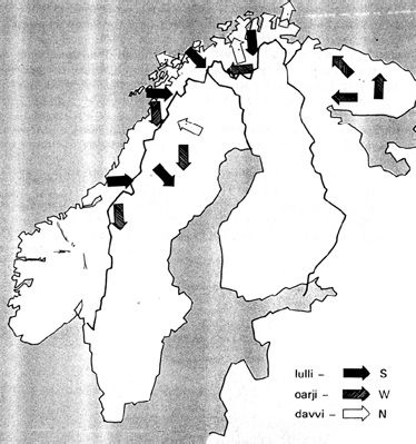 Map of Sami Directions