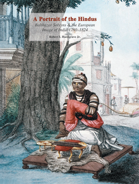 Cover of Robert Hardgrave's book A Portrait of the Hindus