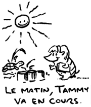 tammy va en cours