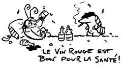 le vin rouge