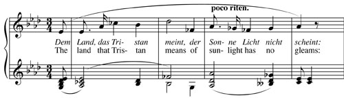 Tristan and Isolde Motives