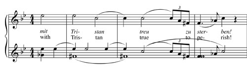 Tristan and Isolde Motives