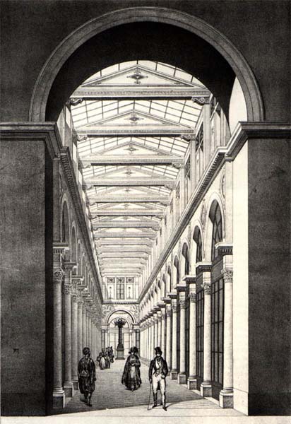 Image of The Interior Of the Galerie Colbert