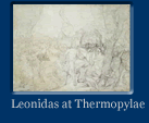 Link To Big Image Of The Painting Leonidas At Thermopylae