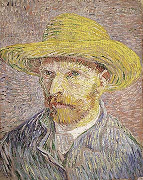Image Of The Painting Self-Portrait By Van Gogh