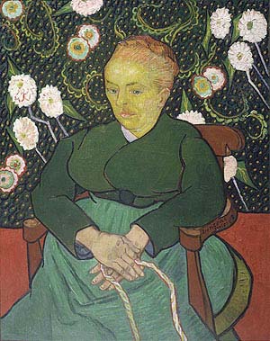 Image Of The Painting La Berceuse By Van Gogh